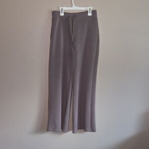 SPANX Taupe Wide-Leg Pants AIRESSENTIALS